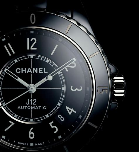 chanel watch zwart|Chanel j12 watch serial numbers.